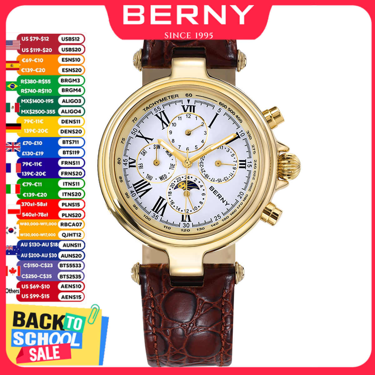 Seiko Watch Prospex - Berny Đồng Hồ Tự Động Nam