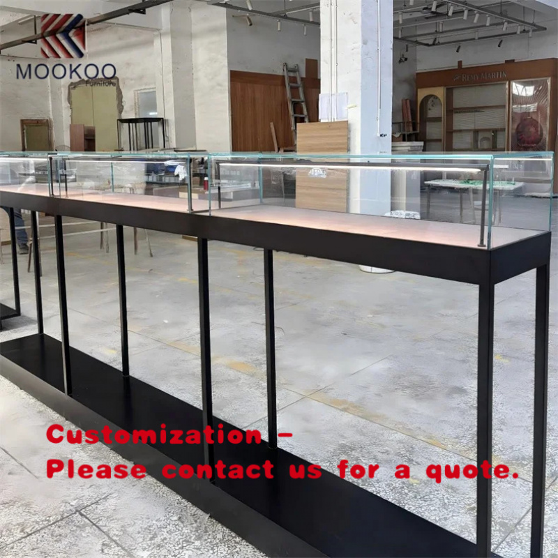 Jewelry Store For Watches - custom.Customizable Glass Display with Metal Frame