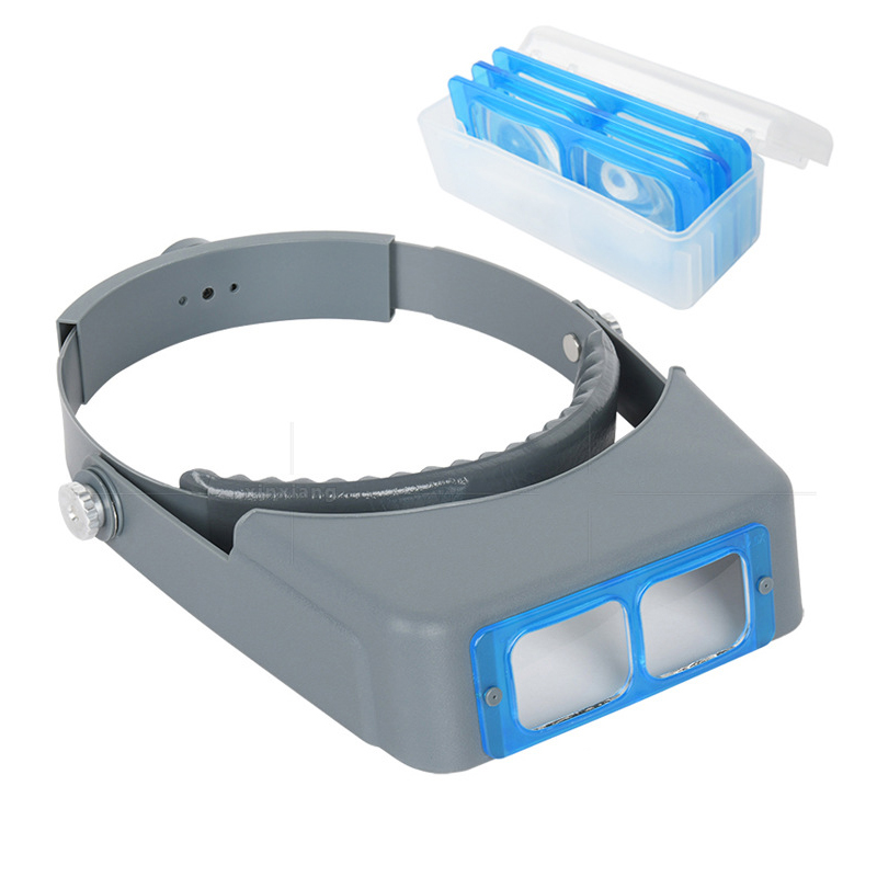 Jewelry Eyewear Watches & Accessories - 1.5X2X2.5X3.5X Professional Head Wearing Magnifier Optivisor
