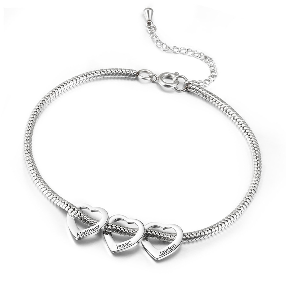 Anklet Foot Chain - PolishedPlus Tùy Chỉnh HỌ TÊN Vòng