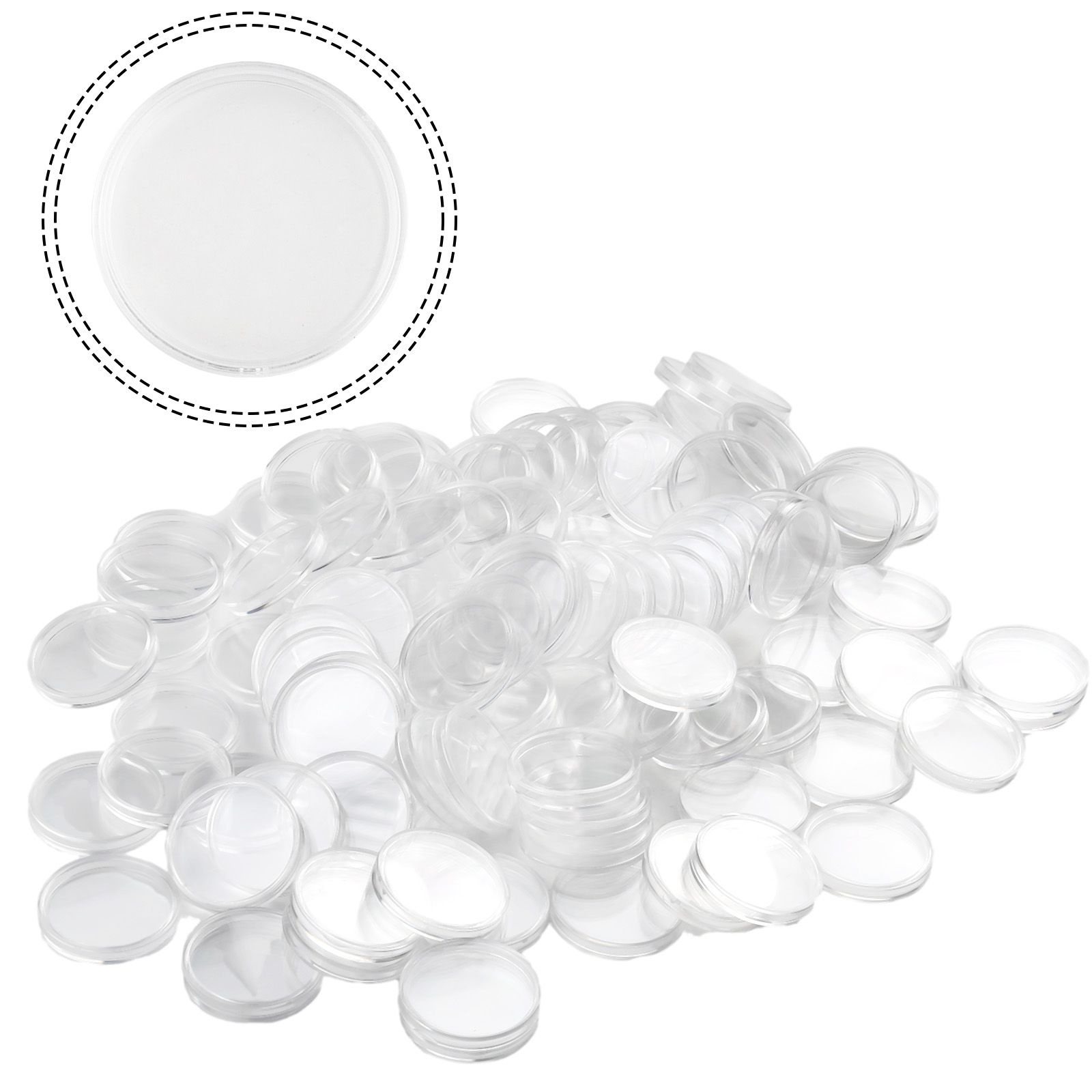100 Clear Plastic Coin Capsule - đánh giá và giá Collectors Coins Jewelry & Watches Of Smithtown Photos