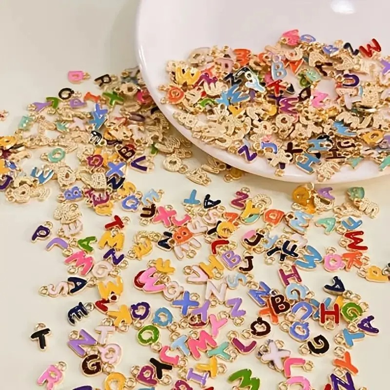 100Pcs Colorful Random Letters - đánh giá và giá Anklet Foot Chain