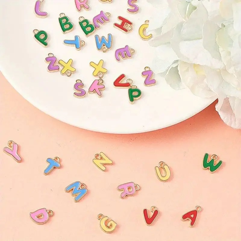 100Pcs Colorful Random Letters - đánh giá và giá Anklet Foot Chain
