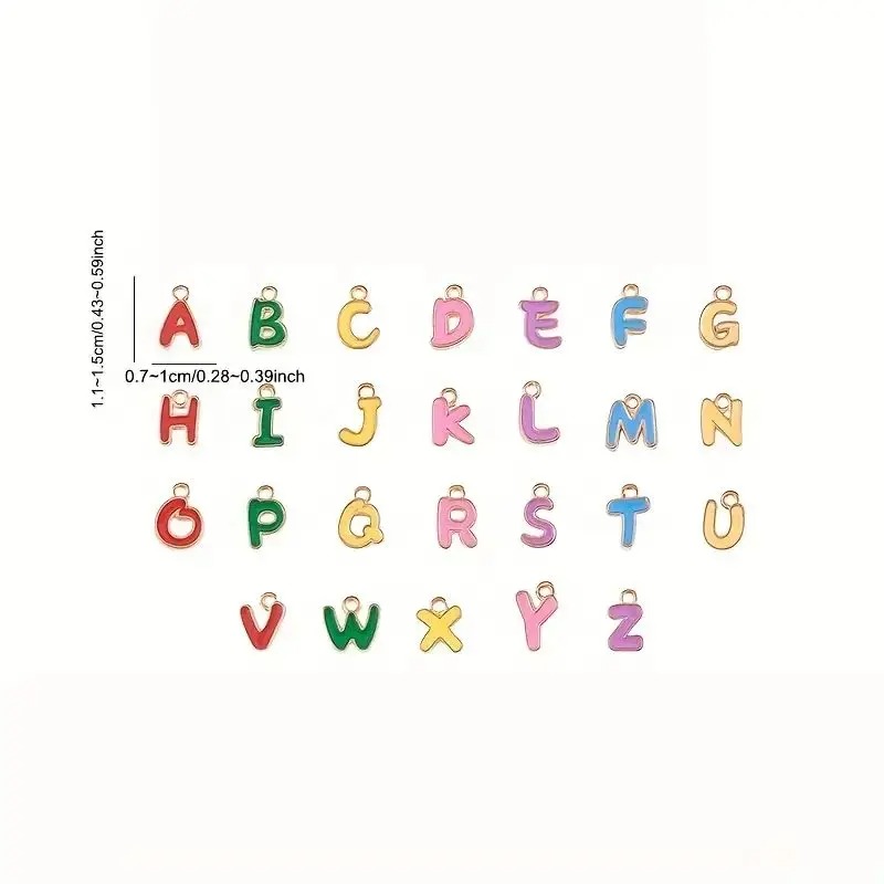 100Pcs Colorful Random Letters - đánh giá và giá Anklet Foot Chain