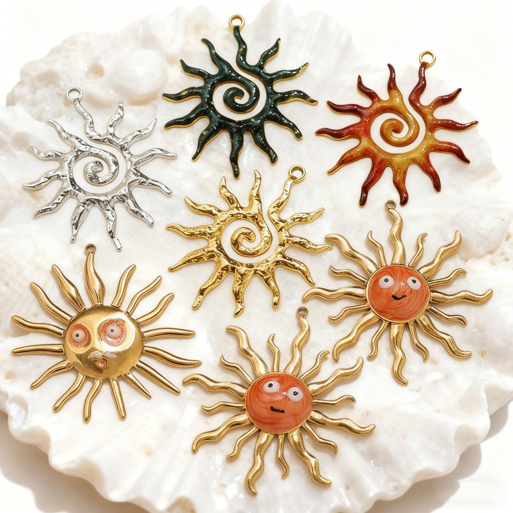 5PCS Stainless Steel Vintage S - đánh giá và giá Moon Star Earrings