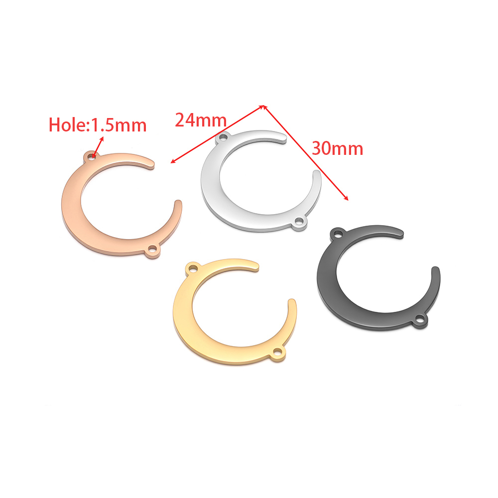 5pcs Stainless Steel Moon Pend - đánh giá và giá Moon Star Earrings