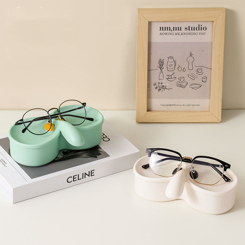 Cute Glasses Storage Box carto - đánh giá và giá Jewelry Eyewear Watches & Accessories