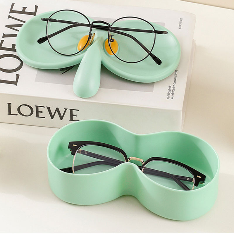 Cute Glasses Storage Box carto - đánh giá và giá Jewelry Eyewear Watches & Accessories
