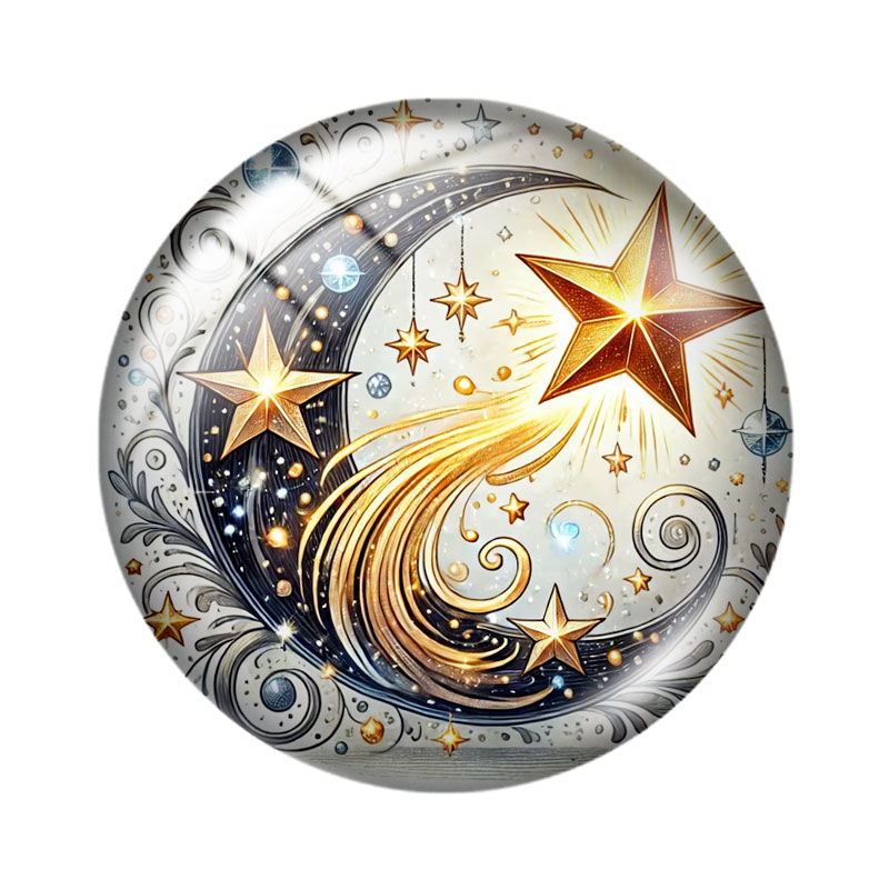 Mystic Star Moon  12/18/20/25m - đánh giá và giá Moon Star Earrings