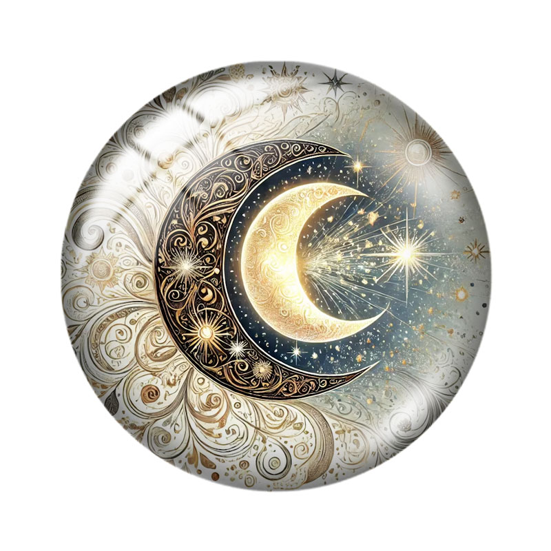 Mystic Star Moon  12/18/20/25m - đánh giá và giá Moon Star Earrings