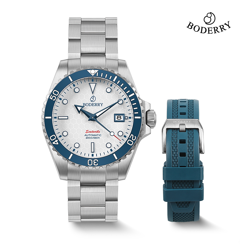 Boderry Titanium Diver Watch A - đánh giá và giá Seiko Watch Prospex