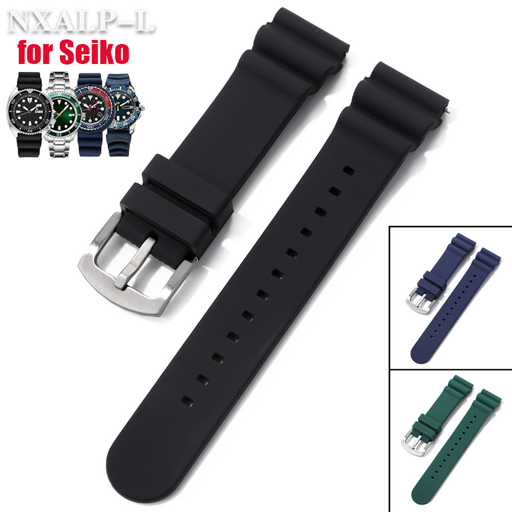 20mm 22mm Silicone Watch Band  - đánh giá và giá Seiko Watch Prospex