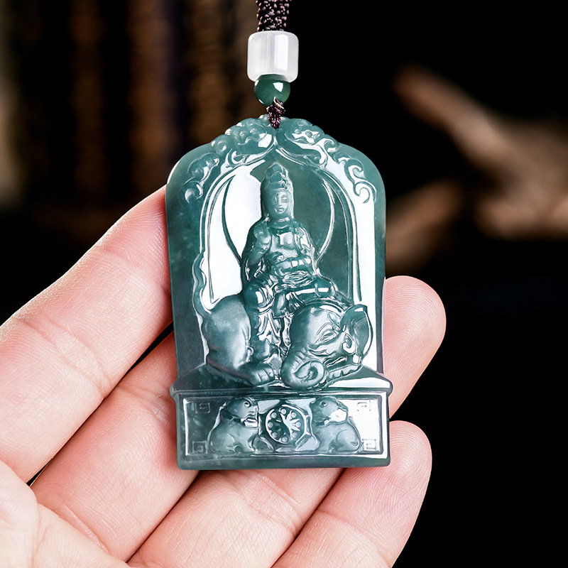 Natural Burmese Jadeite Guanyi - đánh giá và giá Jewelry & Watches Vitopoulos