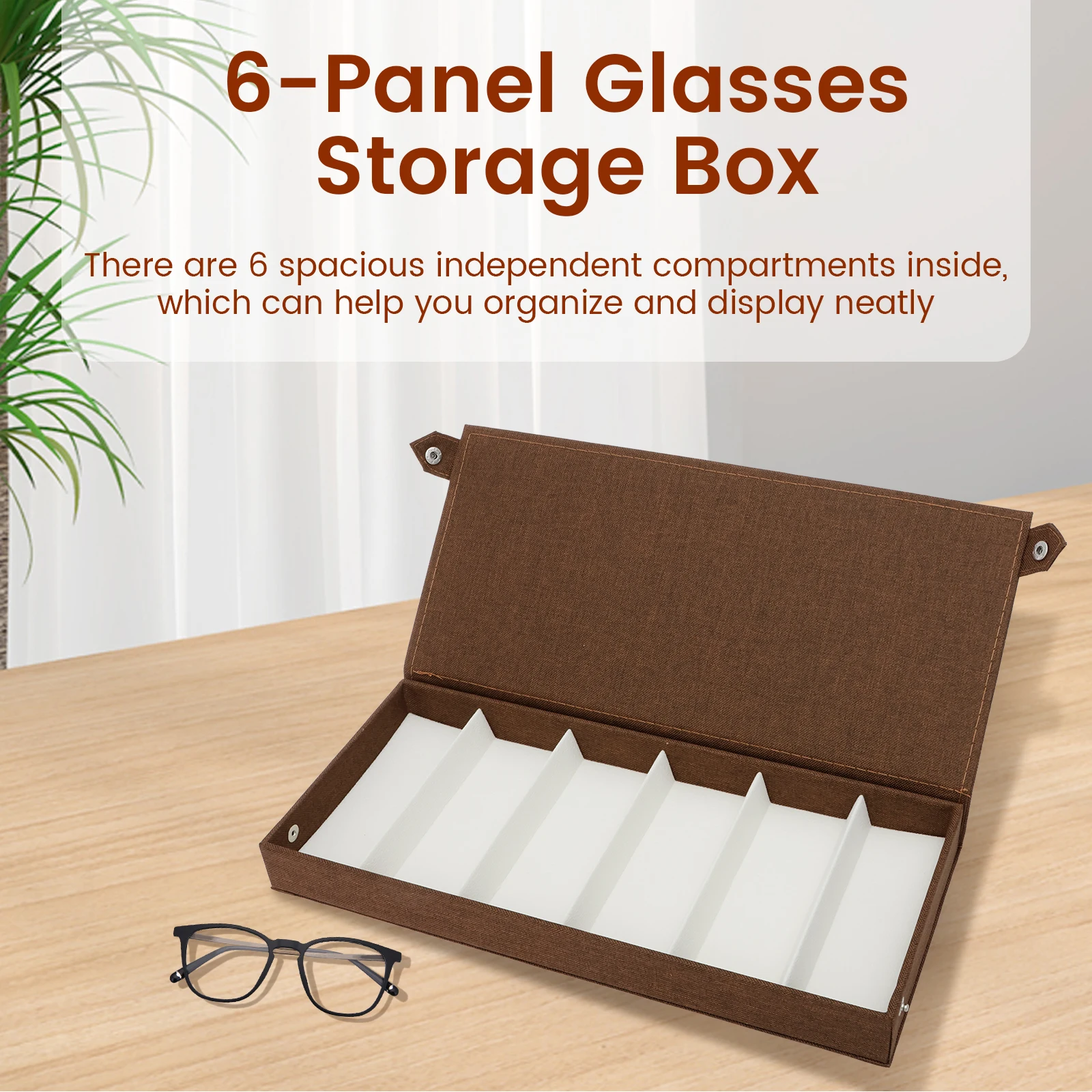 6 Slots Sunglasses Storage Box - đánh giá và giá Jewelry Eyewear Watches & Accessories