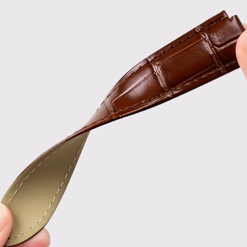 Leather Watch Strap Double Con - đánh giá và giá Cartier Watch Ballon Bleu