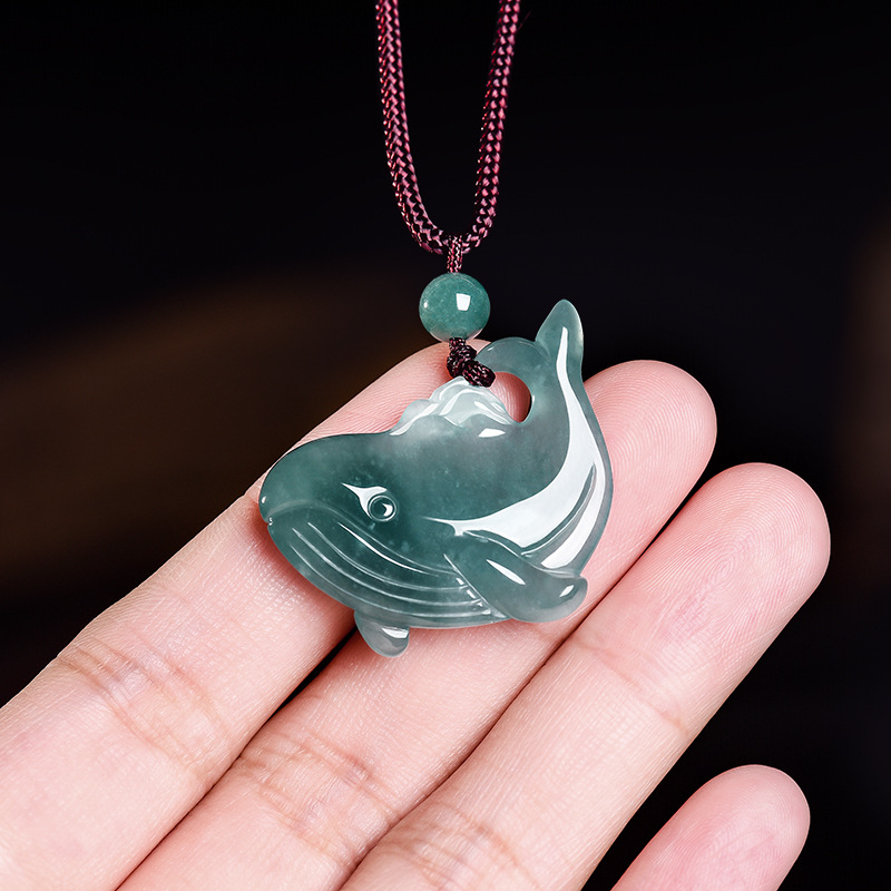 Natural Burmese Jadeite Whale  - đánh giá và giá Jewelry & Watches Vitopoulos