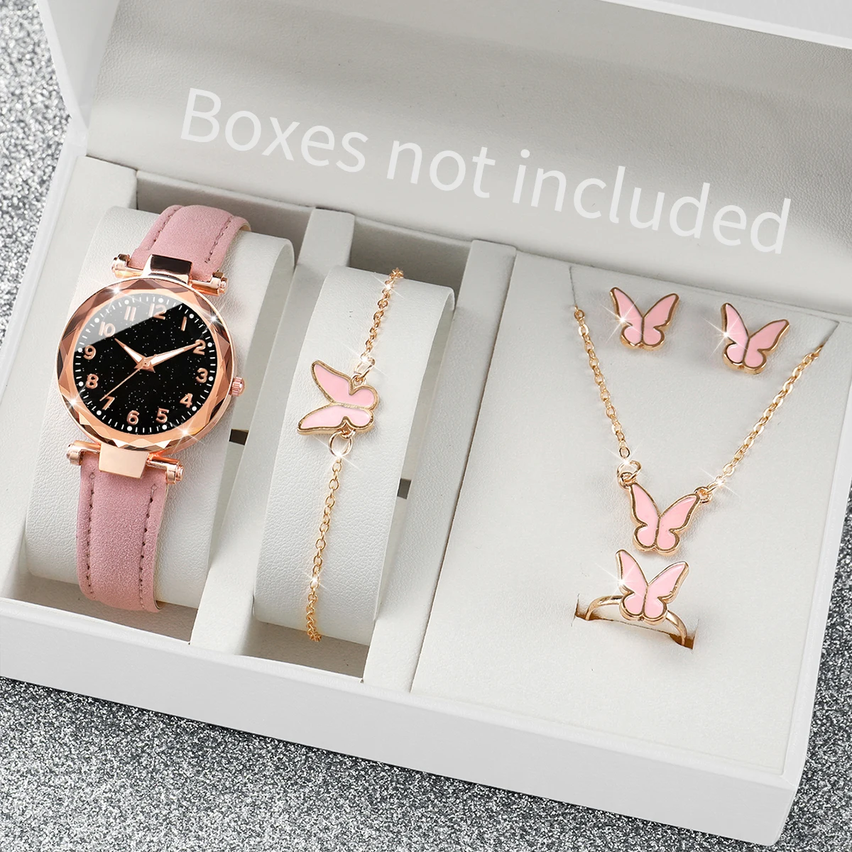 5/6PCS Fashion Women Watches C - đánh giá và giá Jewelry Box Watches Bracelets