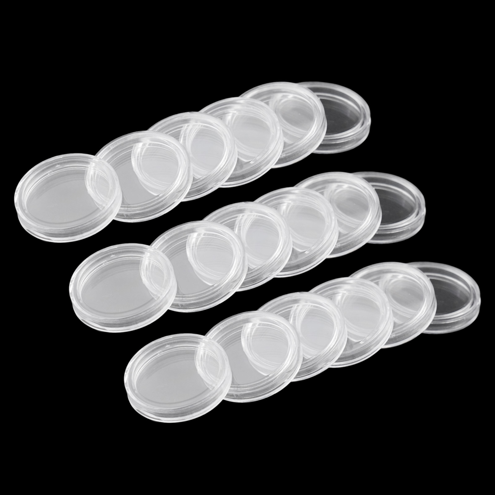 100 Pieces 23mm Clear Round Pl - đánh giá và giá Collectors Coins Jewelry & Watches Of Smithtown Photos