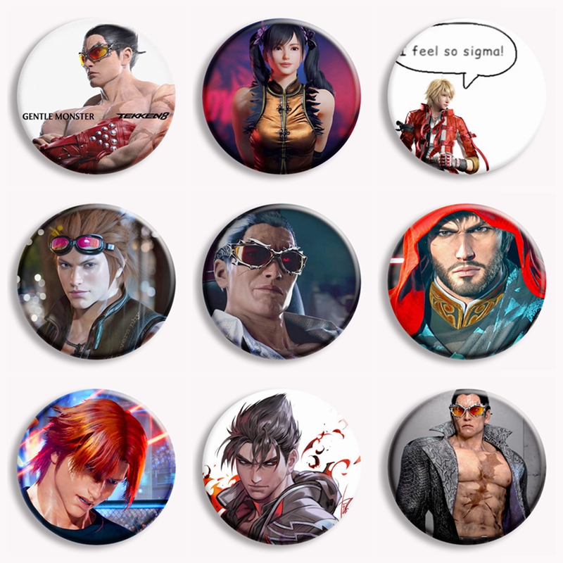 Hot Game Tekken 8 Character An - đánh giá và giá Vintage Brooch Pin