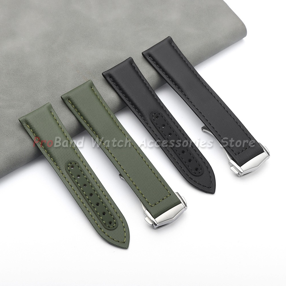 Canvas Nylon Watchband 20mm 21 - đánh giá và giá Omega Watch Speedmaster
