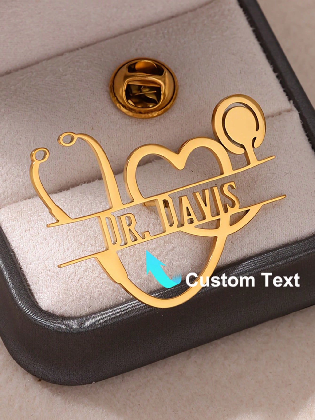 Personalized Vintage Stethosco - đánh giá và giá Vintage Brooch Pin