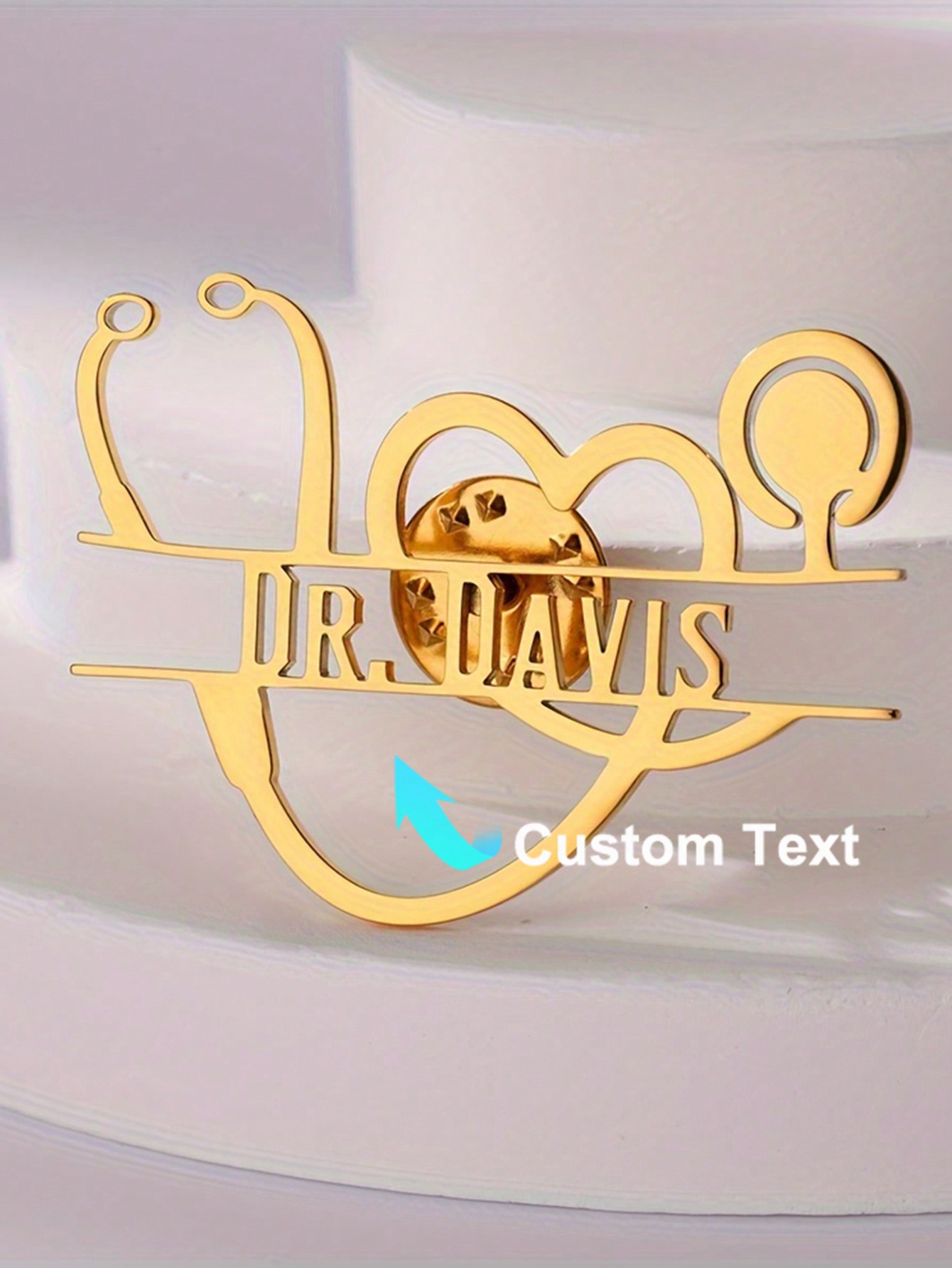 Personalized Vintage Stethosco - đánh giá và giá Vintage Brooch Pin