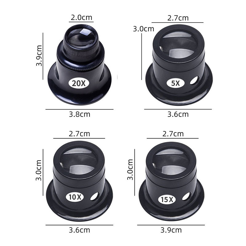 4pcs/set Monocular Magnifying  - đánh giá và giá Jewelry Eyewear Watches & Accessories