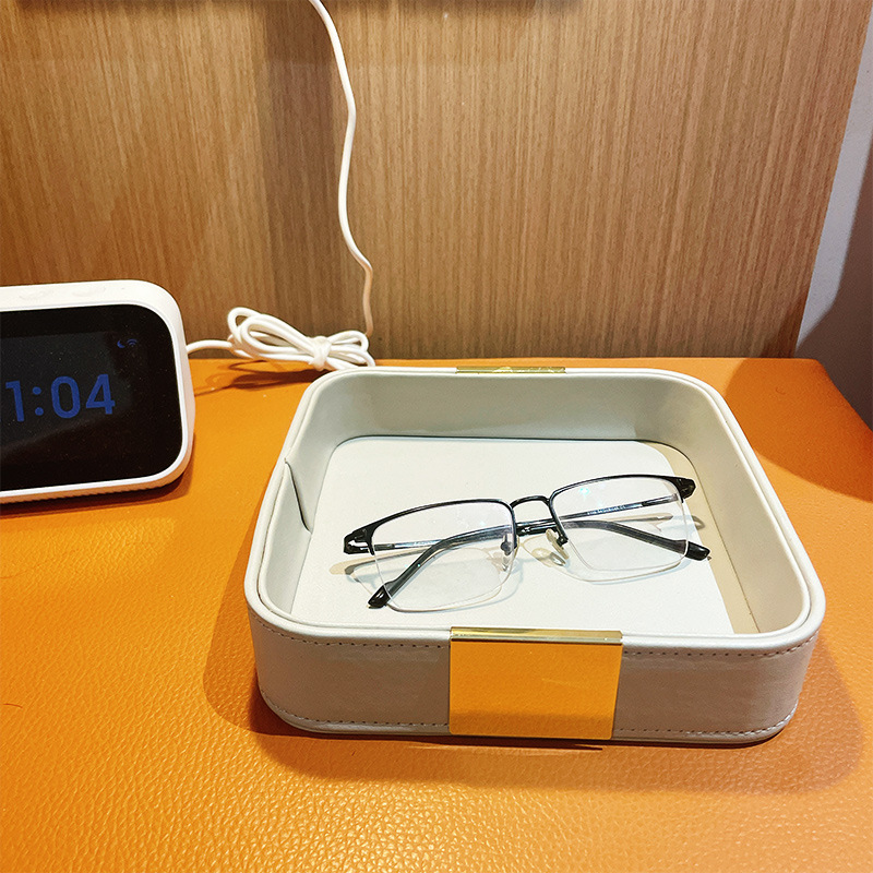 Leather Desk Tray Desktop Stor - đánh giá và giá Jewelry Store For Watches