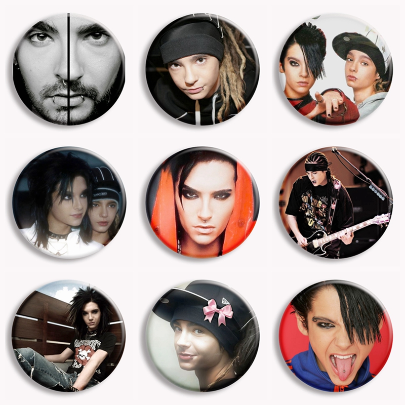 Rock Band Tokio Hotel Kaulitz  - đánh giá và giá Vintage Brooch Pin