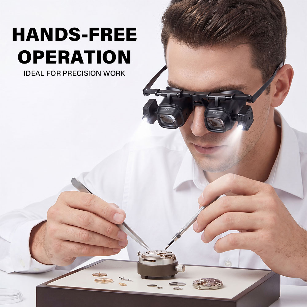 Portable 2X-24X Headband Magni - đánh giá và giá Jewelry Eyewear Watches & Accessories