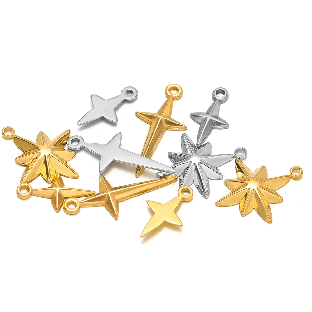 5pcs High Quality Stainless St - đánh giá và giá Moon Star Earrings